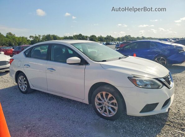 3N1AB7AP5HY307803 2017 NISSAN SENTRA White Widok z przodu