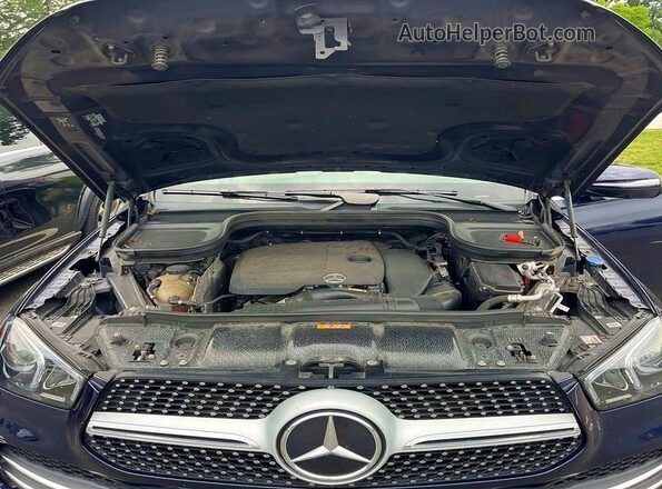 4JGFB4KBXLA209301 2020 MERCEDES-BENZ GLE Blue Вид панелі приладів