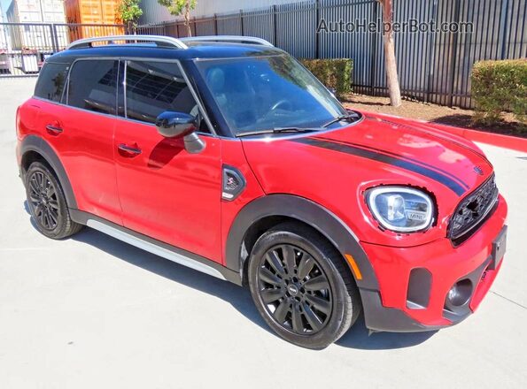 WMZ53BR02R3R34278 2024 MINI COOPER Red Rear left