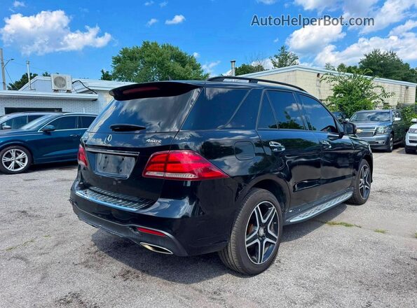 4JGDA5HB1HA884534 2017 MERCEDES-BENZ GLE Black Вид спереду