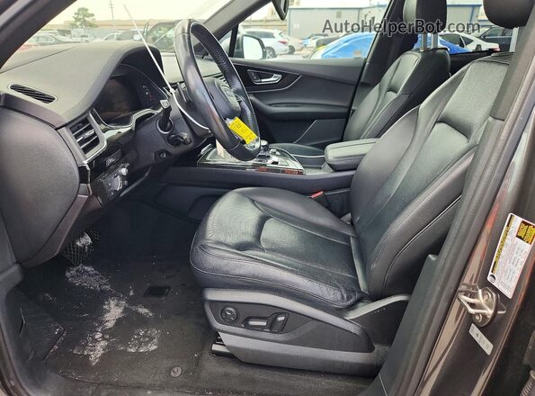 WA1VAAF78JD054762 2018 AUDI Q7 Gray წინა პანელის ხედი