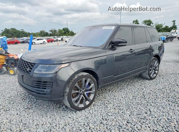 SALGS2SV5KA523100 2019 LAND ROVER RANGE Серый Задняя левая четверть
