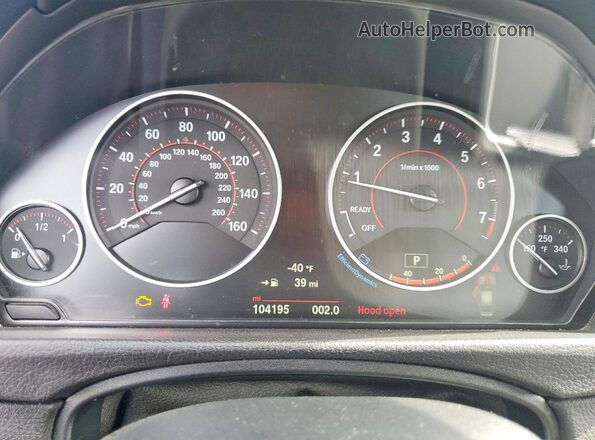 WBA8E3G53GNU05187 2016 BMW 3 SERIES Желто-коричневый Вид задних сидений