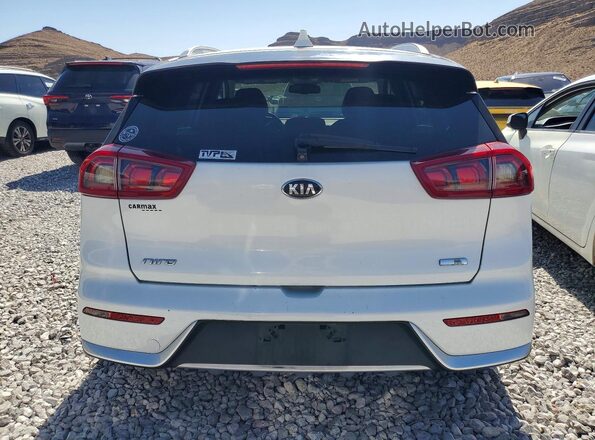 KNDCC3LCXK5298168 2019 KIA NIRO White წინა სალონის ხედი
