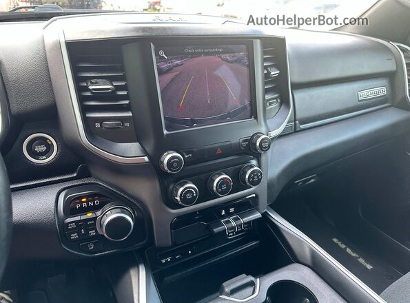 1C6RRFFG7KN917454 2019 RAM 1500 Blue უკანა სალონის ხედი