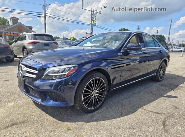 WDDWF8EB2LR526086 2020 MERCEDES-BENZ C-CLASS Blue უკანა მარჯვენა