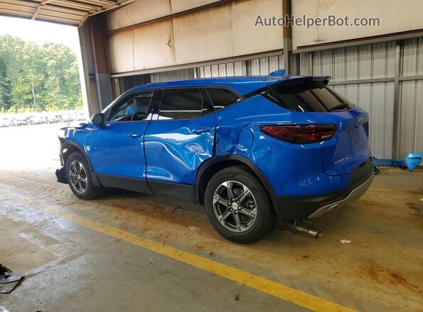 3GNKBHR48SS168835 2025 CHEVROLET BLAZER Blue Trasero derecho