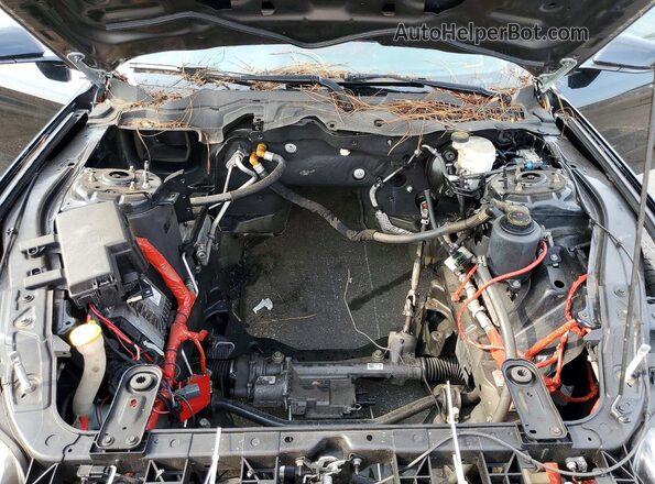 1FA6P8CF7G5201594 2016 FORD MUSTANG Черный Вид подкапотного пространства