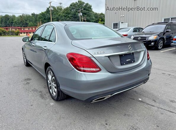 55SWF4KB8GU140662 2016 MERCEDES-BENZ C-CLASS Silver უკანა მარჯვენა