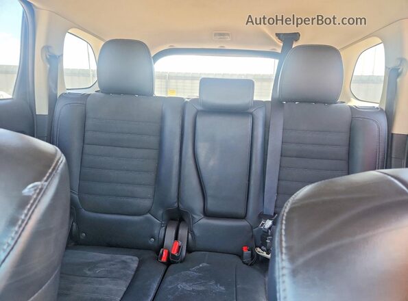 JA4AZ3A3XKZ044004 2019 MITSUBISHI OUTLANDER Blue უკანა სალონის ხედი