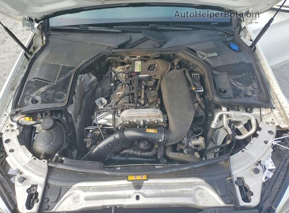 W1KWF8DB7LR601950 2020 MERCEDES-BENZ C White Engine compartment view
