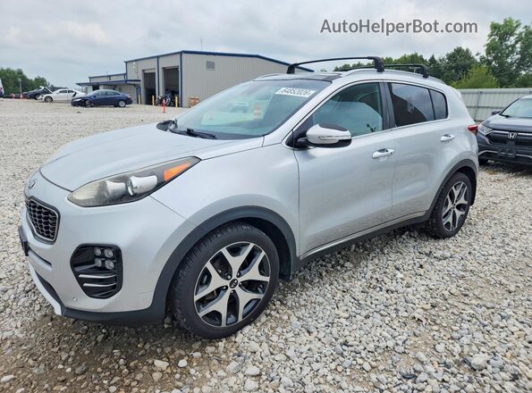 KNDPR3A60H7220718 2017 KIA SPORTAGE Silver Հետևի ձախ
