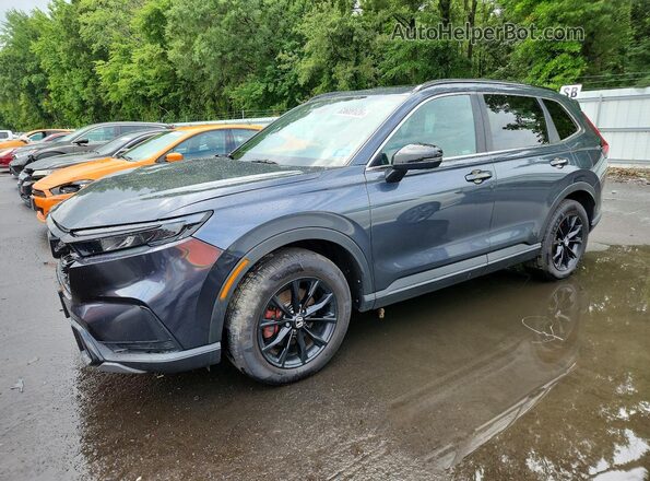 2HKRS6H5XRH813107 2024 HONDA CR-V Синий Задняя левая четверть