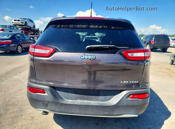 1C4PJLDB7GW200082 2016 JEEP CHEROKEE Gray Widok wnętrza z przodu