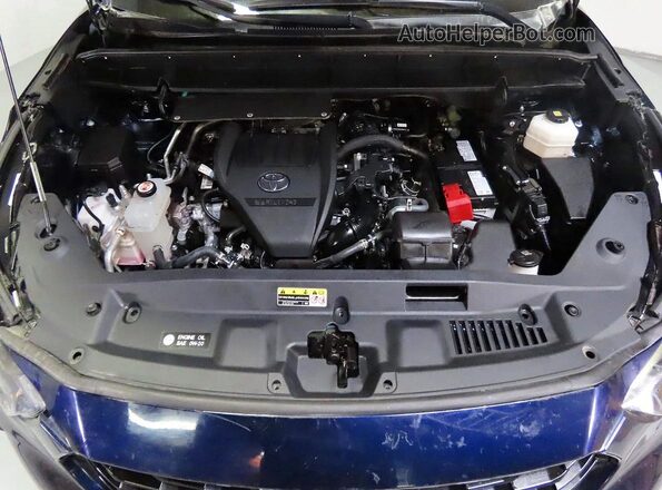 5TDKDRBH1RS557062 2024 TOYOTA HIGHLANDER Blue Առջևի վահանակի տեսք
