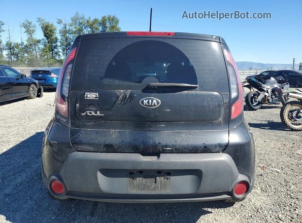 KNDJN2A27G7317485 2016 KIA SOUL Black Widok wnętrza z przodu