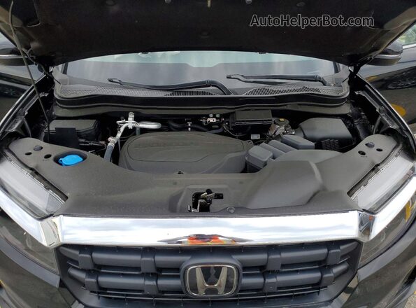 5FPYK3F5XTB023459 2026 HONDA RIDGELINE Black Շարժիչի բաժամունքի տեսք
