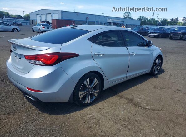 KMHDH4AH4GU535305 2016 HYUNDAI ELANTRA Silver Առջևի աջ