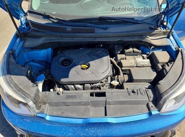 KNDJP3A5XG7387895 2016 KIA SOUL Blue Engine compartment view