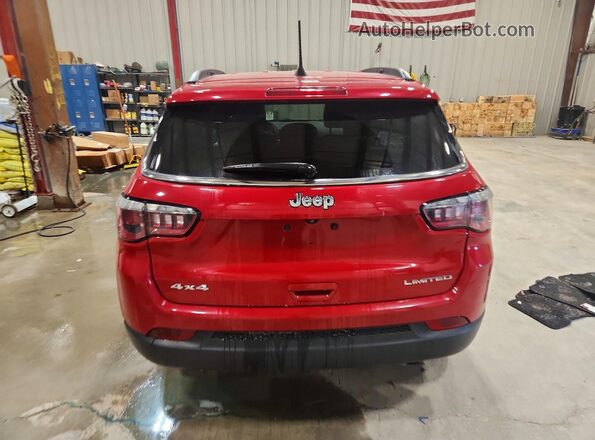 3C4NJDCB2KT854582 2019 JEEP COMPASS Красный Вид салона спереди
