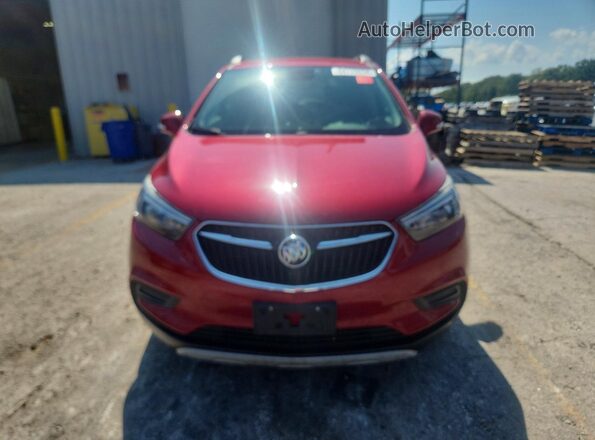 KL4CJASB4KB781105 2019 BUICK ENCORE Красный Вид сзади
