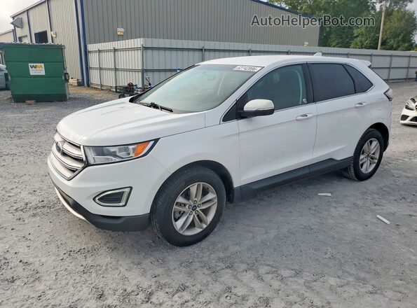 2FMPK3J96HBC59055 2017 FORD EDGE White Trasero izquierdo