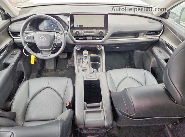 5TDAAAB54SS095601 2025 TOYOTA GRAND Белый Вид щитка приборов