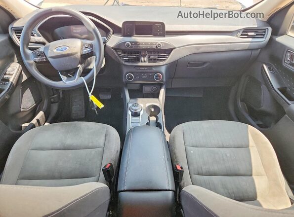 1FMCU0F64LUA33265 2020 FORD ESCAPE White Widok zestawu wskaźników