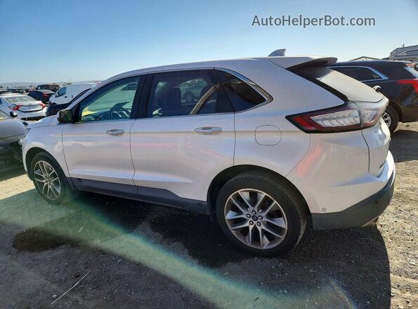 2FMPK3K8XGBB78628 2016 FORD EDGE Белый Задняя правая четверть