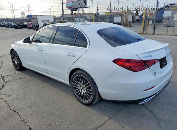 W1KAF4GB7PR096965 2023 MERCEDES-BENZ C Белый Задняя правая четверть