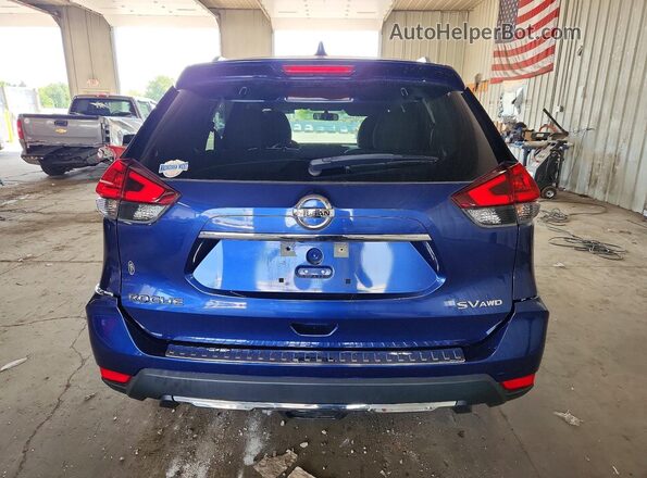 KNMAT2MV1JP597441 2018 NISSAN ROGUE Blue Vista interior delantera