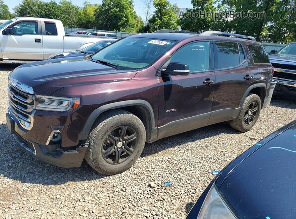 1GKKNLLS5LZ164146 2020 GMC ACADIA Maroon უკანა მარცხენა