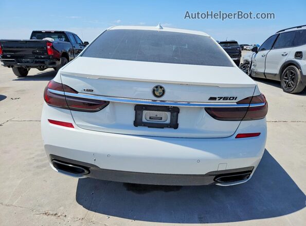 WBA7F2C53JG423595 2018 BMW 7 SERIES White Widok wnętrza z przodu