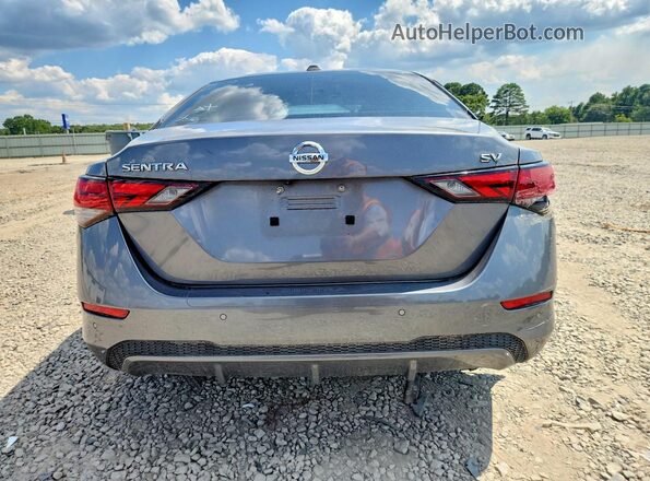 3N1AB8CV5NY255747 2022 NISSAN SENTRA Gray Widok wnętrza z przodu