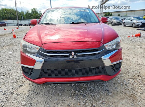 JA4AR3AU3KU011710 2019 MITSUBISHI OUTLANDER Red Rear view