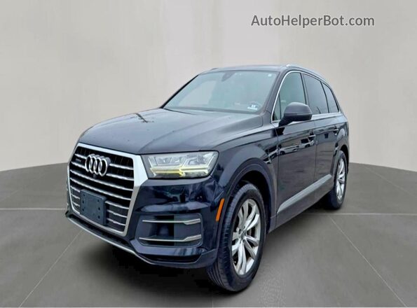 WA1LAAF7XHD031470 2017 AUDI Q7 Blue Rear right