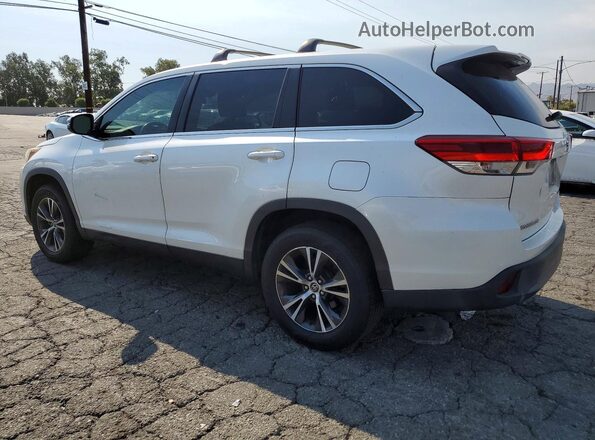 5TDZARFH9KS051485 2019 TOYOTA HIGHLANDER White Trasero derecho