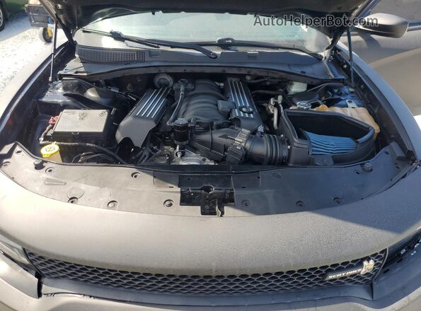 2C3CDXGJ8JH265551 2018 DODGE CHARGER Black Vista del compartimento del motor