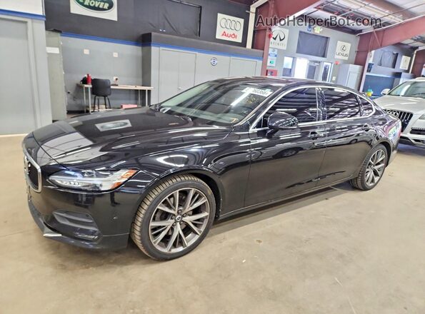 LVY102MKXJP056962 2018 VOLVO S90 Black Trasero izquierdo