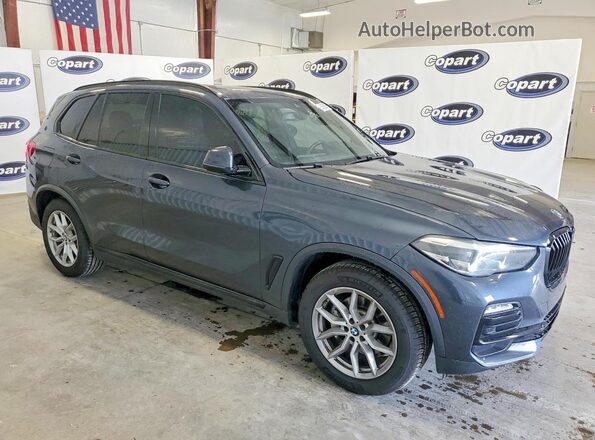 5UXCR6C58KLL10894 2019 BMW X5 Gray წინა ხედი