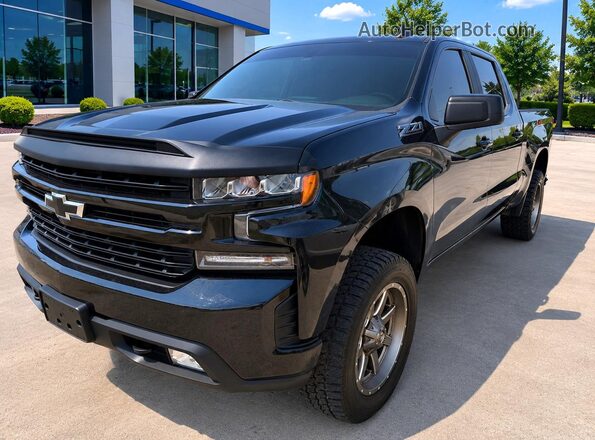 3GCUYEED9LG422061 2020 CHEVROLET SILVERADO Black Trasero derecho