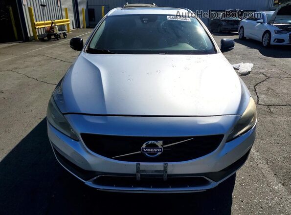 YV4612HK5G1017449 2016 VOLVO V60 Silver Հետևի տեսք