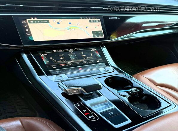 WA1AJAF74MD039789 2021 AUDI Q7 Black Вид задньої частини салону
