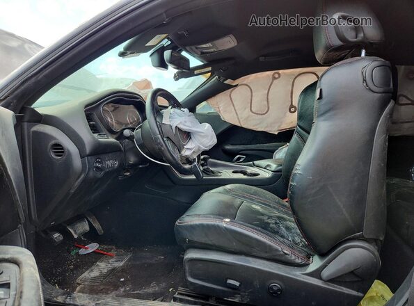 2C3CDZAG2GH130972 2016 DODGE CHALLENGER Gray Dashboard view
