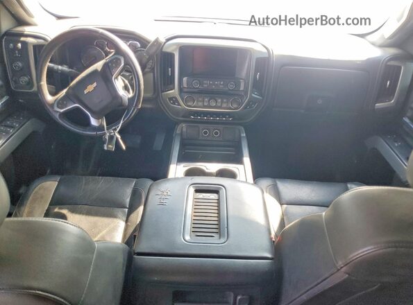 1GC1KWE8XGF301754 2016 CHEVROLET SILVERADO White Вид щитка приладів