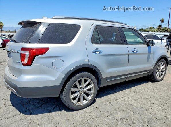 1FM5K8F89GGA76843 2016 FORD EXPLORER Silver წინა მარჯვენა
