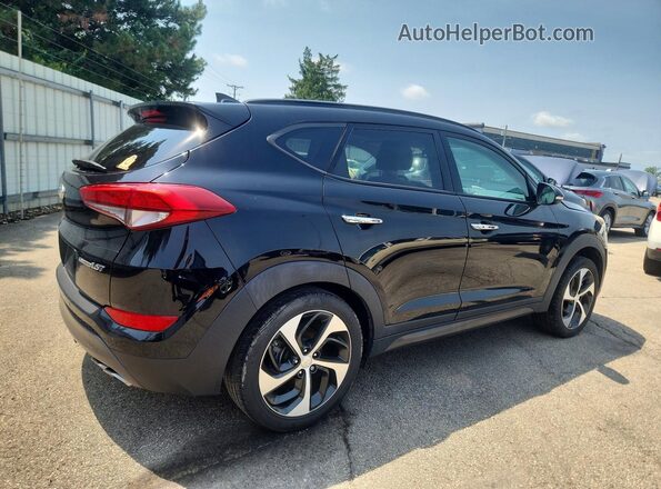 KM8J33A23GU129541 2016 HYUNDAI TUCSON Black წინა მარჯვენა