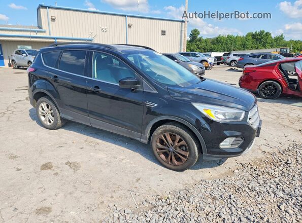 1FMCU9GD8JUD58046 2018 FORD ESCAPE Black წინა ხედი