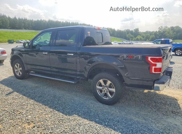 1FTEW1EG5JFA13034 2018 FORD F150 Black Tył prawy