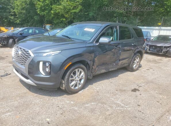 KM8R14HE7MU274706 2021 HYUNDAI PALISADE Серый Задняя левая четверть